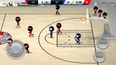 Screenshot von Stickman Basketball 2017 4