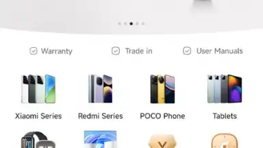 Screenshot von Mi Store 1