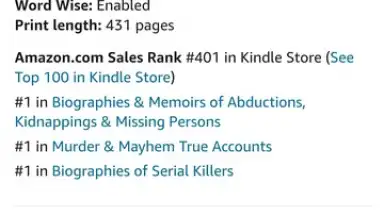 Screenshot von Kindle 5