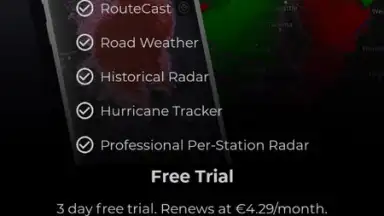Screenshot von MyRadar Weather Radar 14