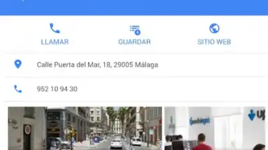 Screenshot von Google Maps Go 4