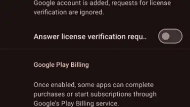 Screenshot von microG Services (GmsCore) 1