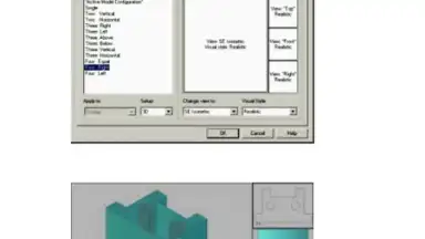 Screenshot von Autocad 2007 3D Tutorial 1