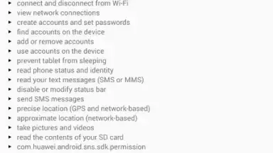 Screenshot von Exodus Privacy 1