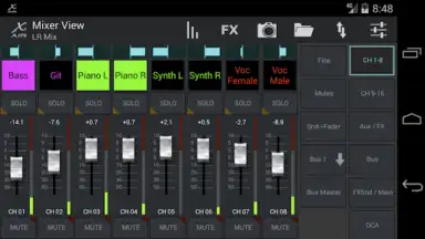 Screenshot von X AIR 8