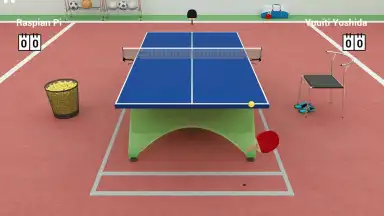 Screenshot von Virtual Table Tennis 6