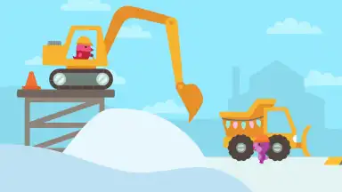 Screenshot von Sago Mini Holiday Trucks and Diggers 7