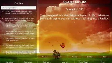 Screenshot von My Quotes For Life 4
