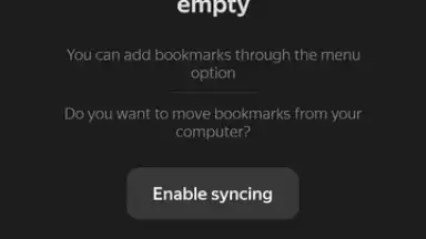 Screenshot von Yandex Browser 9