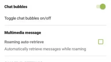 Screenshot von SMS From Android 4.4 6