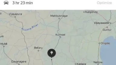 Screenshot von Yandex Navigator 5