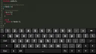 Screenshot von CodePad lite 2