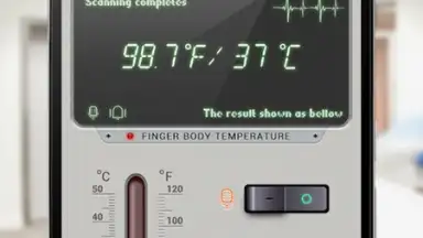 Screenshot von Температура тела Термометр 2