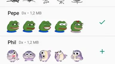 Screenshot von Stickers WhatsApp 5