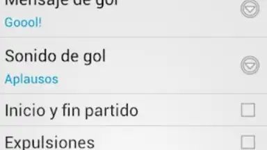 Screenshot von Goals Messenger 2