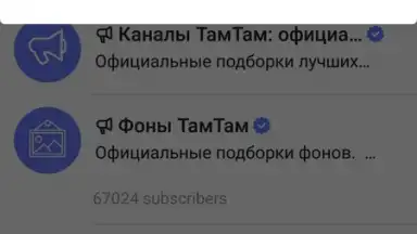 Screenshot von TamTam Messenger 2