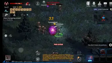 Screenshot von Dark Eden M on WEMIX 10