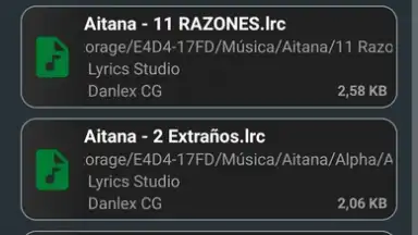 Screenshot von Lyrics Studio 5