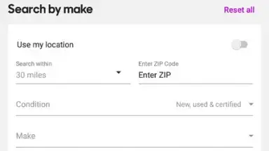 Screenshot von Cars.com 5