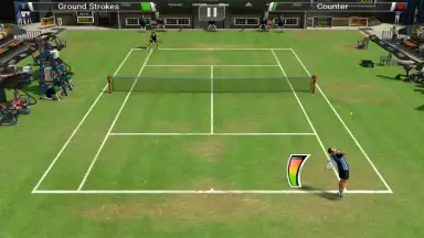 Screenshot von Virtua Tennis Challenge 1