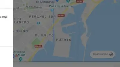 Screenshot von Google Maps Go 2