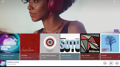 Screenshot von Sony Mobile Music 2