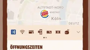 Screenshot von Burger King Deutschland 5