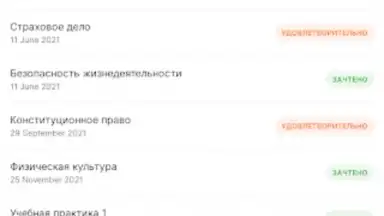 Screenshot von Портал МФЮА 4