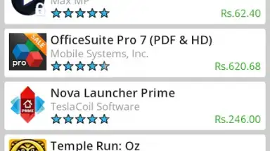 Screenshot von Mobile App Store 3