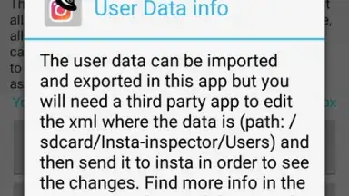 Screenshot von Insta-inspector 1