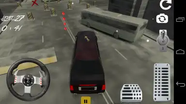 Screenshot von Car Parking Winter 3D 3