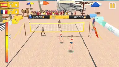 Screenshot von Volleyball: Spike Master 12