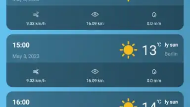 Screenshot von Daily Weather Free 8