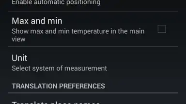 Screenshot von Intelligent Weather 1