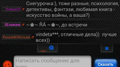Screenshot von Теневой чат 3