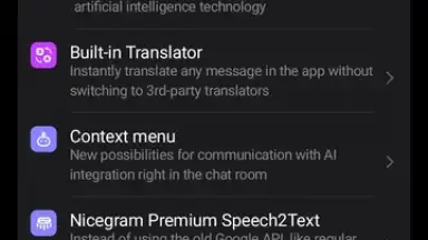 Screenshot von Nicegram: Web3 for Telegram X 14