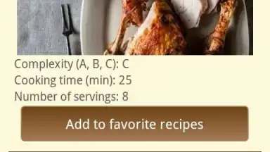 Screenshot von Chicken recipes 2