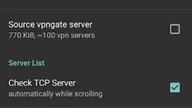 Screenshot von VPN Servers 6