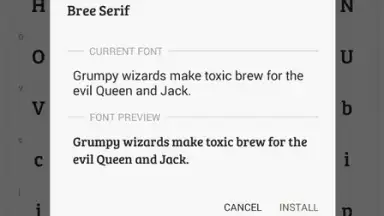 Screenshot von Font Installer 12