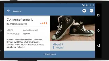 Screenshot von Tori.fi 4