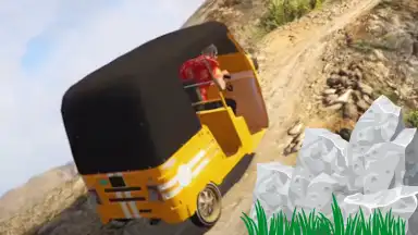 Screenshot von Autorickshaw Tuktuk Hill Drive 4