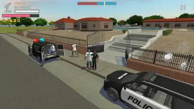 Screenshot von Police Cop Simulator. Gang War 6