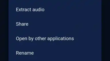 Screenshot von Audio Extractor 4