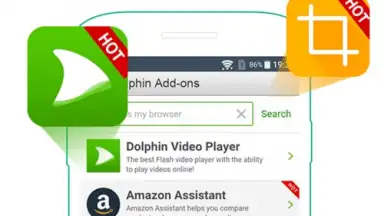 Screenshot von Dolphin Browser HD 3