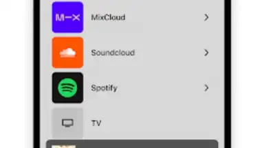 Screenshot von Sonos 5