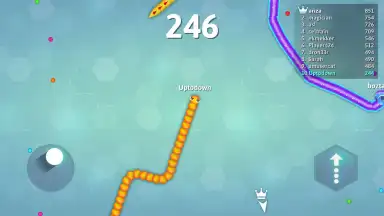 Screenshot von Snake.io 18