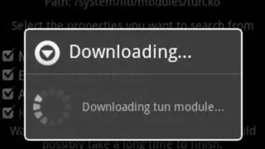 Screenshot von TUN.ko Installer 1