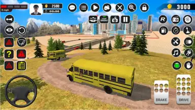 Screenshot von Offroad School Bus Driver Game 5