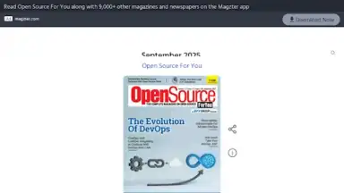 Screenshot von Open Source For You 11