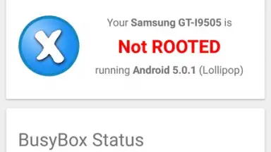 Screenshot von King Go Root Checker 3